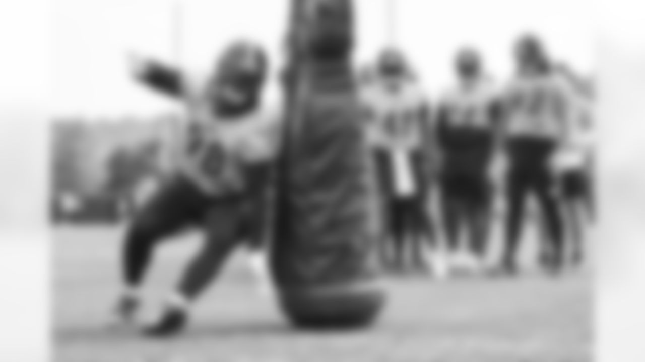 Pittsburgh Steelers defensive end DeMarvin Leal (98) participates in the Organized Team Activities (OTAs), Thursday June 8, 2023 at the UPMC Rooney Sports Complex. (Abigail Dean / Pittsburgh Steelers)