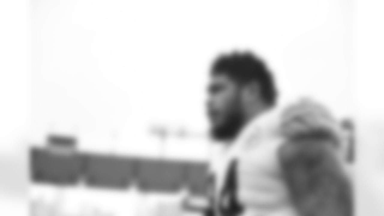 Pittsburgh Steelers defensive end Tyson Alualu (94) during a regular season game between the Pittsburgh Steelers and the Baltimore Ravens, Sunday, Nov. 1, 2020 in Baltimore, MD. (Karl Roser / Pittsburgh Steelers)