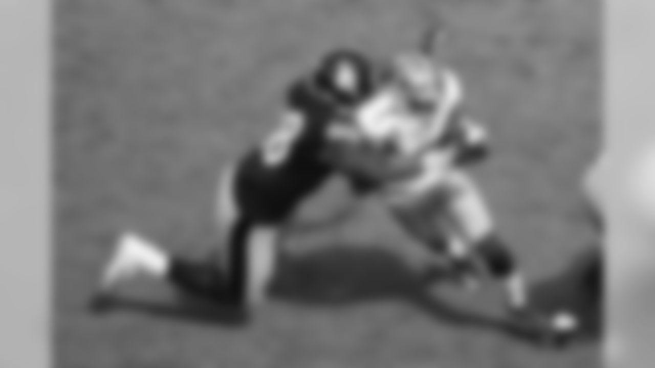 Rookie LB Bud Dupree has recorded a quarterback sack in each of his first two game and currently leads the Steelers with 2.0 sacks on the season.