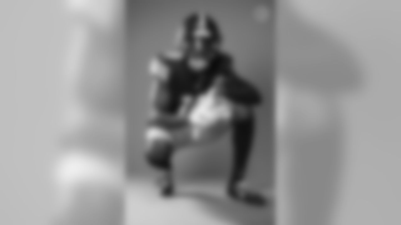 Pittsburgh Steelers wide receiver Diontae Johnson (18) poses for a photo during the Steelers 2020 media day, Wednesday, Aug. 5, 2020 in Pittsburgh, PA. (Karl Roser / Pittsburgh Steelers)