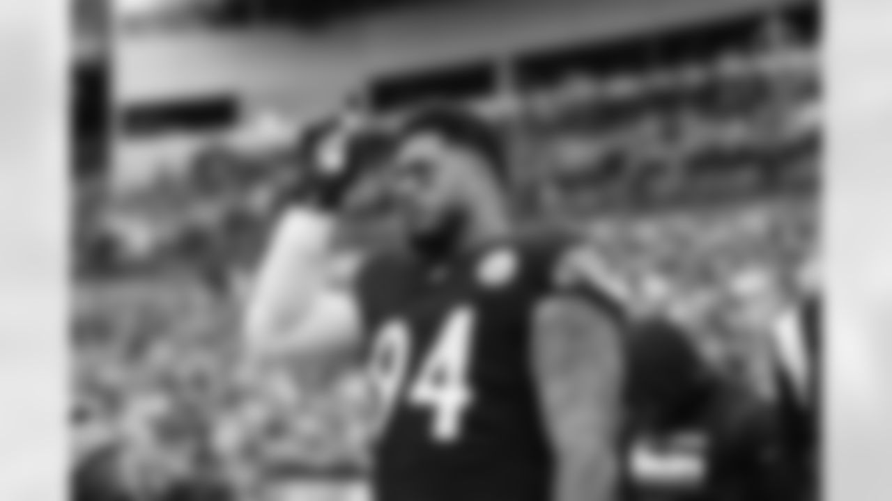 Pittsburgh Steelers defensive end Tyson Alualu (94) during a regular season game between the Pittsburgh Steelers and the New York Jets, Sunday, Oct. 2, 2022 in Pittsburgh, PA. (Karl Roser / Pittsburgh Steelers)