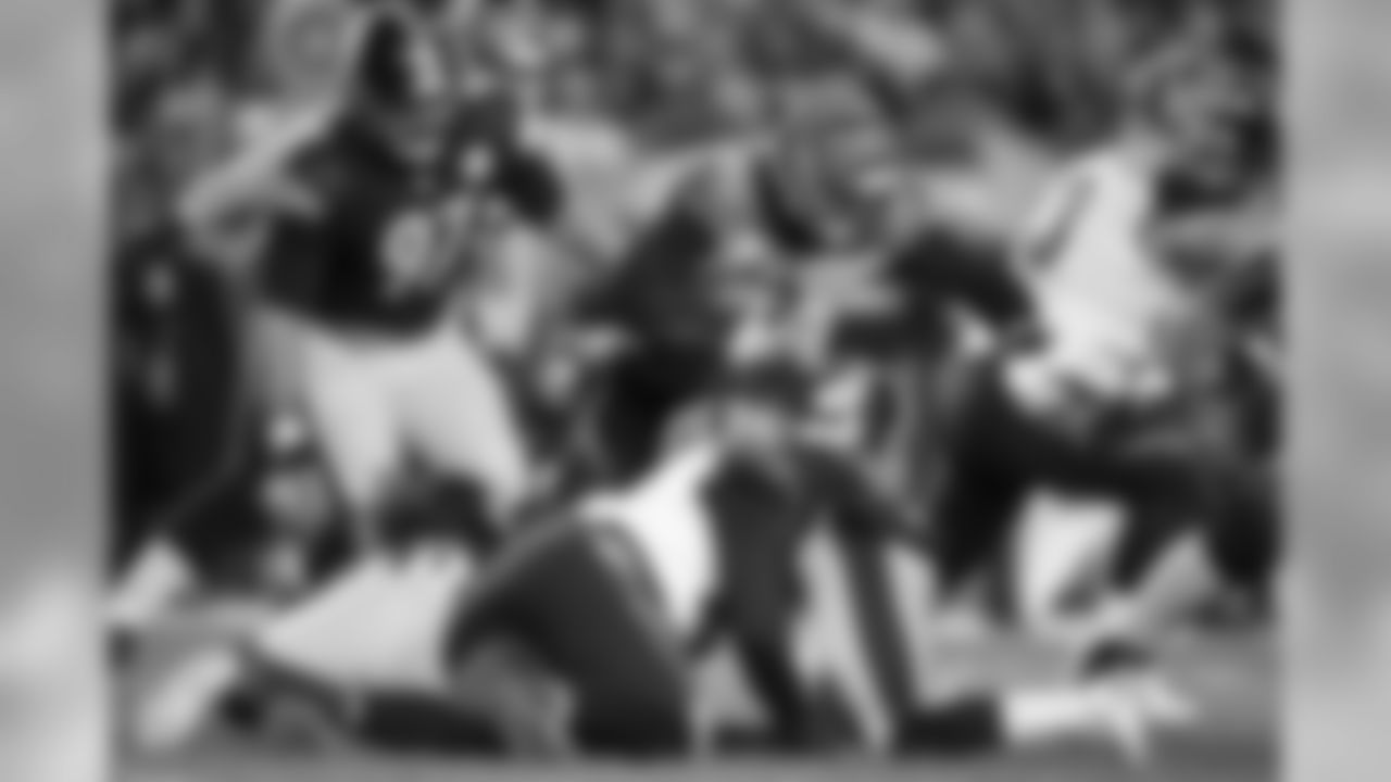 Bud Dupree, Mike Hilton and Cameron Heyward
