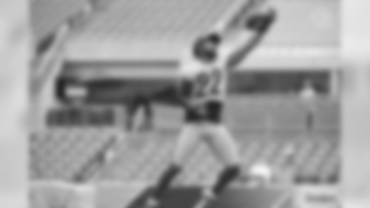Pittsburgh Steelers cornerback Steven Nelson (22) trains at Heinz Field during the Steelers 2020 Training Camp, Tuesday, Aug. 11, 2020 in Pittsburgh, PA. (Karl Roser / Pittsburgh Steelers)