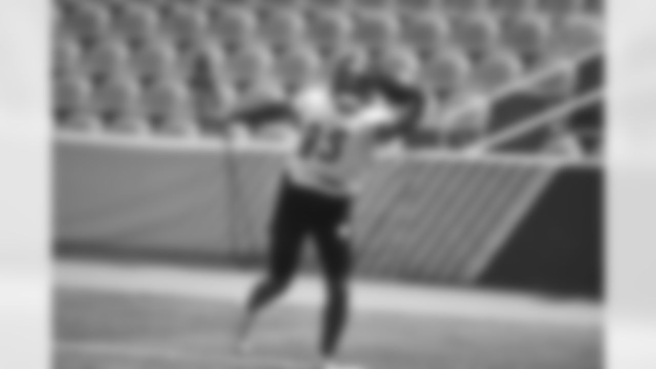 Pittsburgh Steelers wide receiver Anthony Johnson (83) trains at Heinz Field during the 2021 Steelers Camp, Tuesday, July 27, 2021 in Pittsburgh, PA. (Caitlyn Epes / Pittsburgh Steelers)