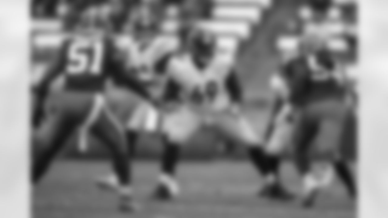 Pittsburgh Steelers offensive lineman Kevin Dotson (69) during a regular season game between the Pittsburgh Steelers and the Cleveland Browns, Sunday, Jan. 3, 2021 in Cleveland, OH. The Browns defeated the Steelers 24-22. (Karl Roser / Pittsburgh Steelers)