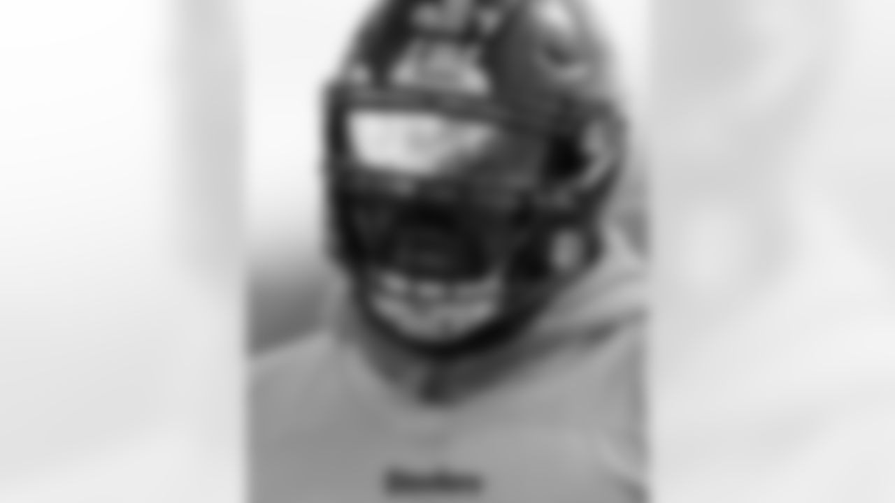 Pittsburgh Steelers defensive tackle Cameron Heyward (97) practices at the UPMC Rooney Sports Complex preparing for a Week 4 matchup against the Tennessee Titans, Wednesday, Sept. 30, 2020 in Pittsburgh, PA. (Karl Roser / Pittsburgh Steelers)