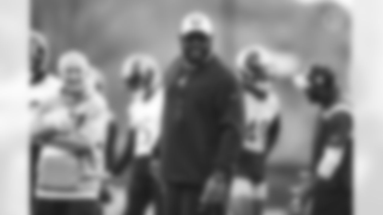Pittsburgh Steelers head coach Mike Tomlin during practice at the UPMC Rooney Sports Complex preparing for a Week 8 matchup against the Jacksonville Jaguars Friday, Oct. 27, 2023 in Pittsburgh, PA. (Abigail Dean / Pittsburgh Steelers)