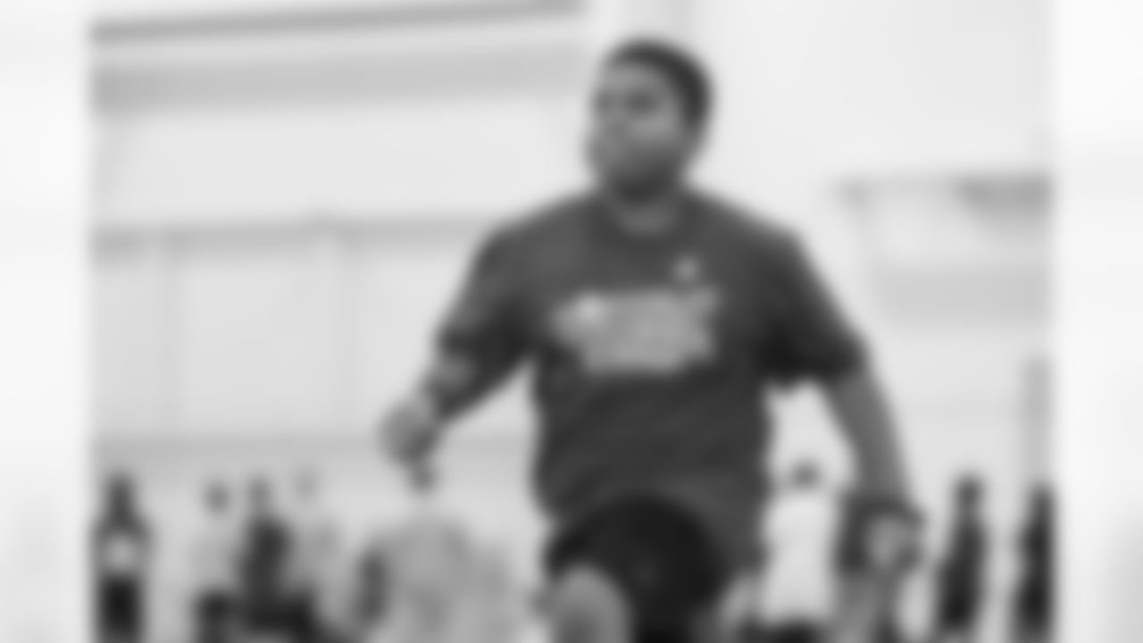 The Steelers host a 2023 Youth Football Camp at Highlands Sports Complex Friday, June 16, 2023 in Triadelphia, WV. (Karl Roser / Pittsburgh Steelers)