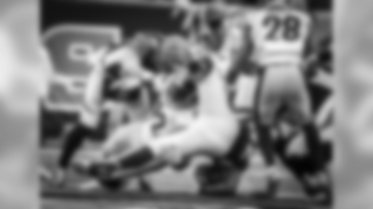 James Harrison, Mike Mitchell, Sean Davis, and Lawrence Timmons