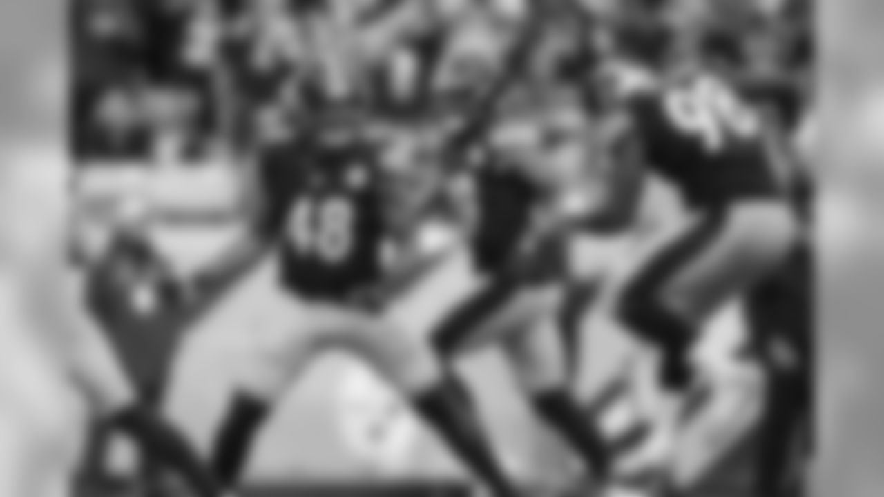 Bud Dupree, Minkah Fitzpatrick and Vince Williams