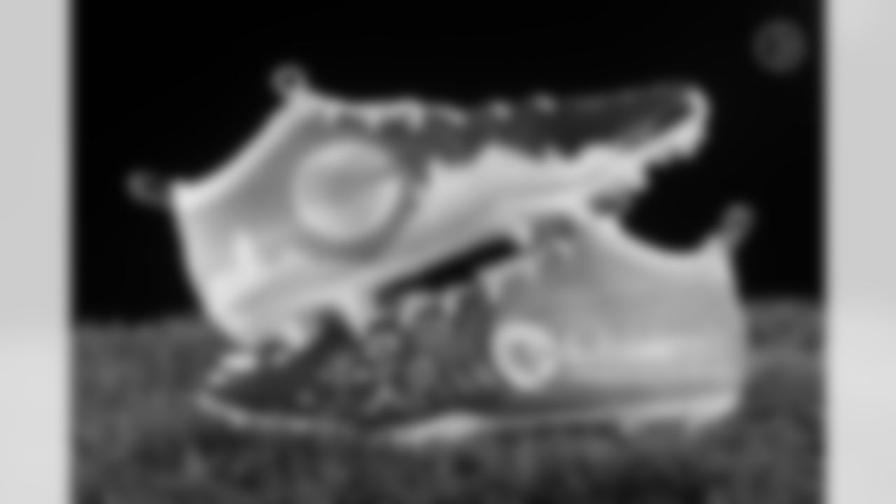 Pittsburgh Steelers linebacker T.J. Watt (90) will showcase his custom cleats supporting UPMC Children's Hospital of Pittsburgh during Week 13. Artist: Cody Sabol (Caitlyn Epes / Pittsburgh Steelers)