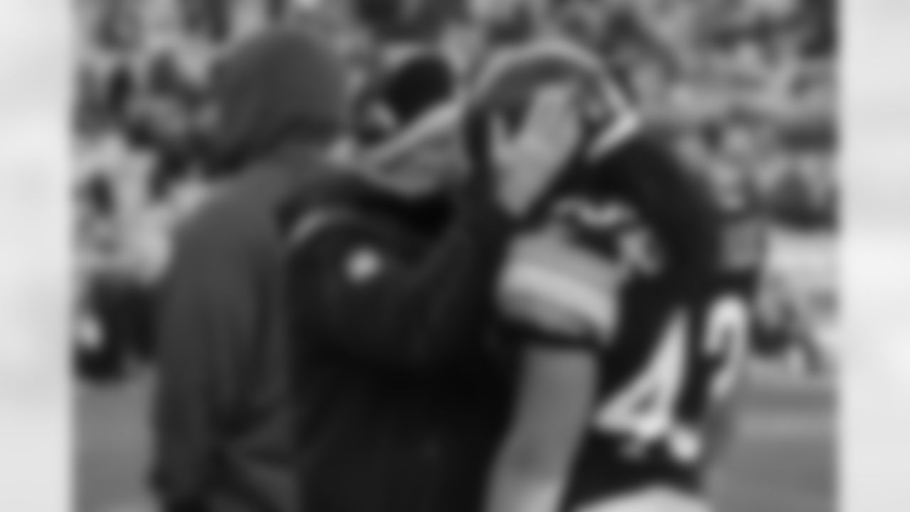 Dick LeBeau and Troy Polamalu