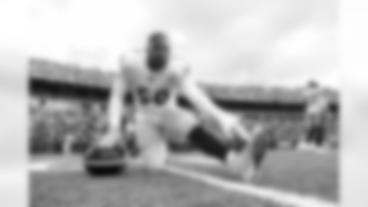 Pittsburgh Steelers linebacker Malik Reed (50) during a regular season game between the Pittsburgh Steelers and the Buffalo Bills, Sunday, Oct. 9, 2022 in Buffalo, NY. (Jared Wickerham / Pittsburgh Steelers)