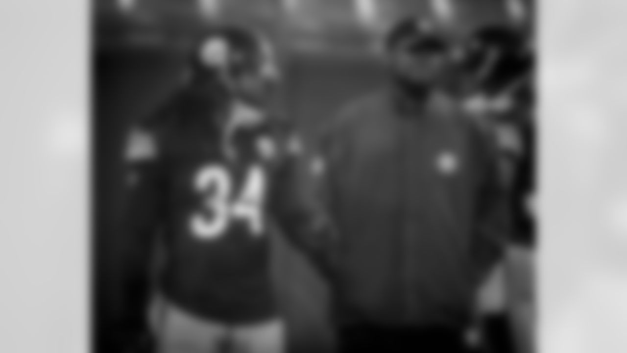 DeAngelo Williams and Coach Mike Tomlin