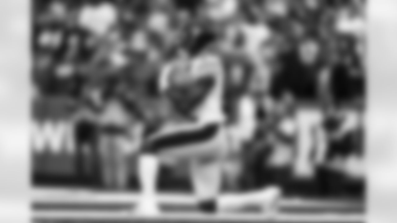Pittsburgh Steelers wide receiver Steven Sims (82) during a regular season game between the Pittsburgh Steelers and the Buffalo Bills, Sunday, Oct. 9, 2022 in Buffalo, NY. (Karl Roser / Pittsburgh Steelers)