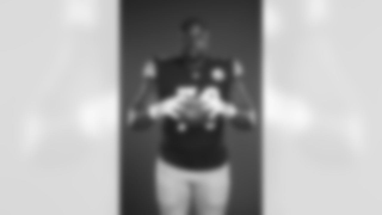 Pittsburgh Steelers guard James Daniels (78) poses for a photo during the Pittsburgh Steelers 2022 media day, on Friday, July 29, 2022 in Latrobe, PA. (Jared Wickerham / Pittsburgh Steelers)