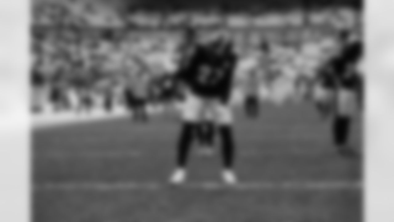 Pittsburgh Steelers linebacker Marcus Allen (27) during a regular season game between the Pittsburgh Steelers and the Detroit Lions, Sunday, Nov. 14, 2021 in Pittsburgh, PA. (Caitlyn Epes / Pittsburgh Steelers)