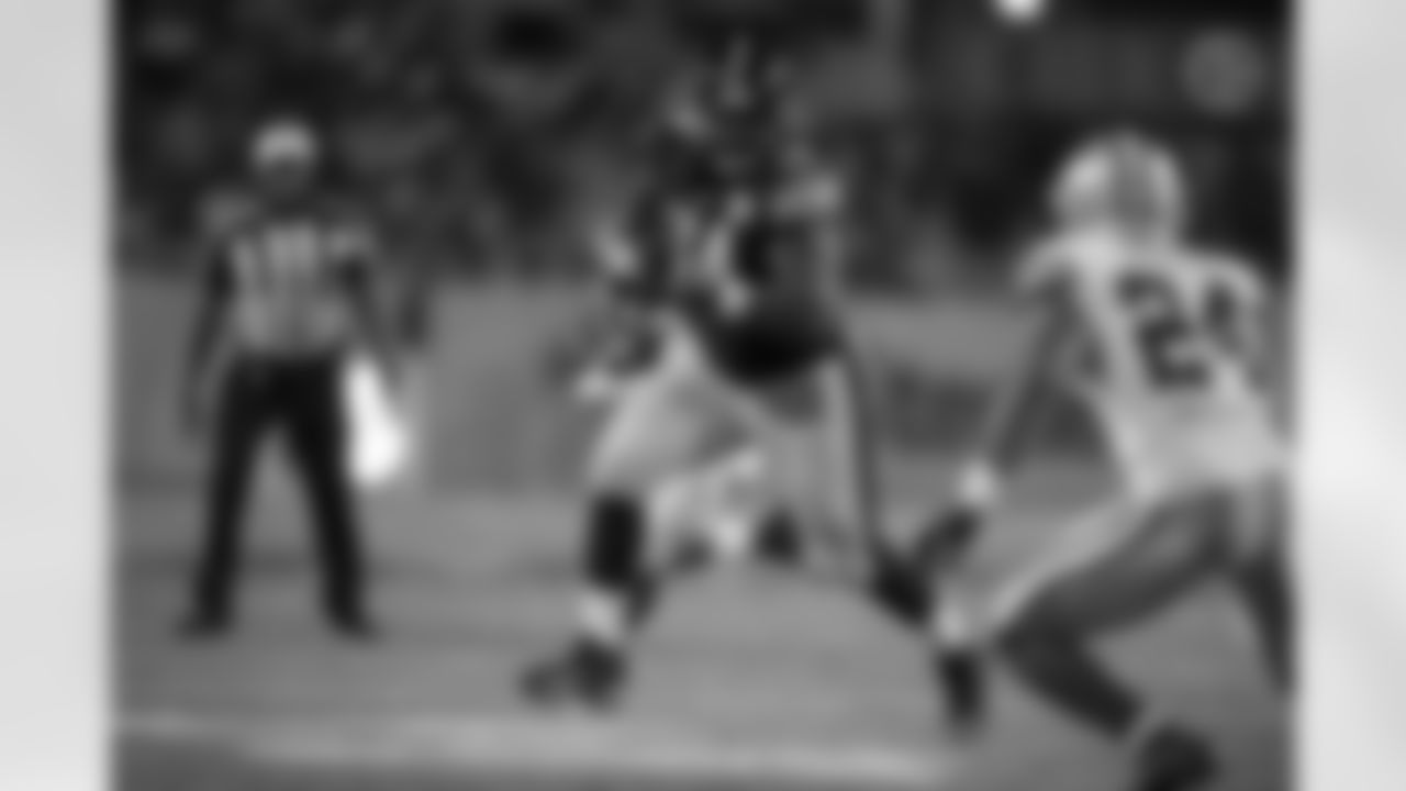 Pittsburgh Steelers offensive tackle Chaz Green (74) during a Hall of Fame game between the Pittsburgh Steelers and the Dallas Cowboys, Thursday, Aug. 5, 2021 in Canton, OH. The Steelers defeated the Cowboys 16-3. (Karl Roser / Pittsburgh Steelers)