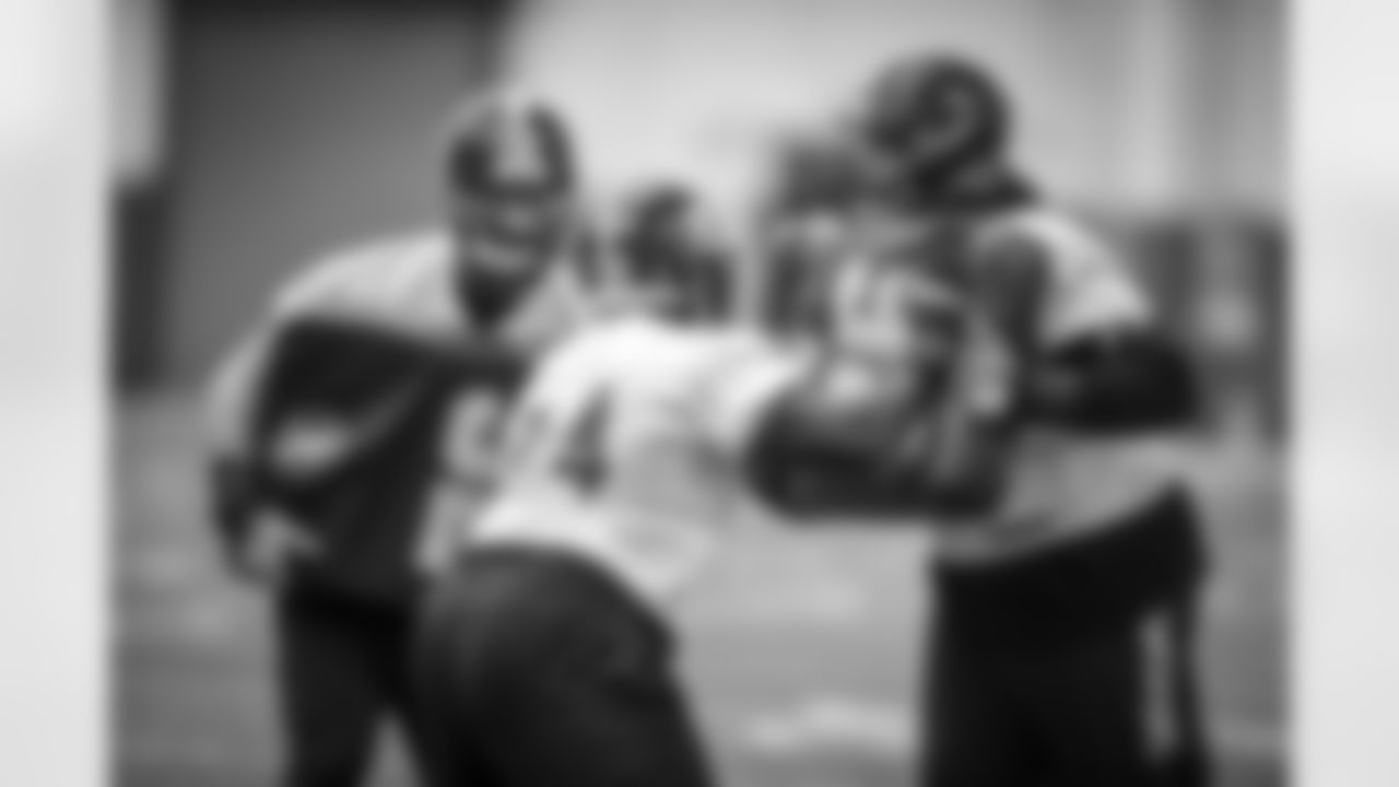 Matt Feiler, Chris Hubbard and Ramon Foster