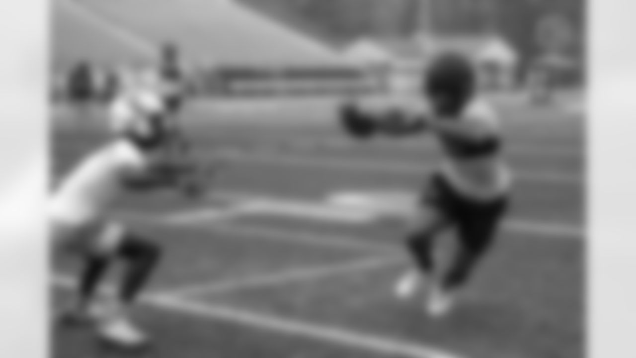 The Steelers and Nike host the 2023 11-on event at Bethel Park High School Wednesday, June 28, 2023 in Pittsburgh, PA. (Taylor Ollason/ Pittsburgh Steelers)