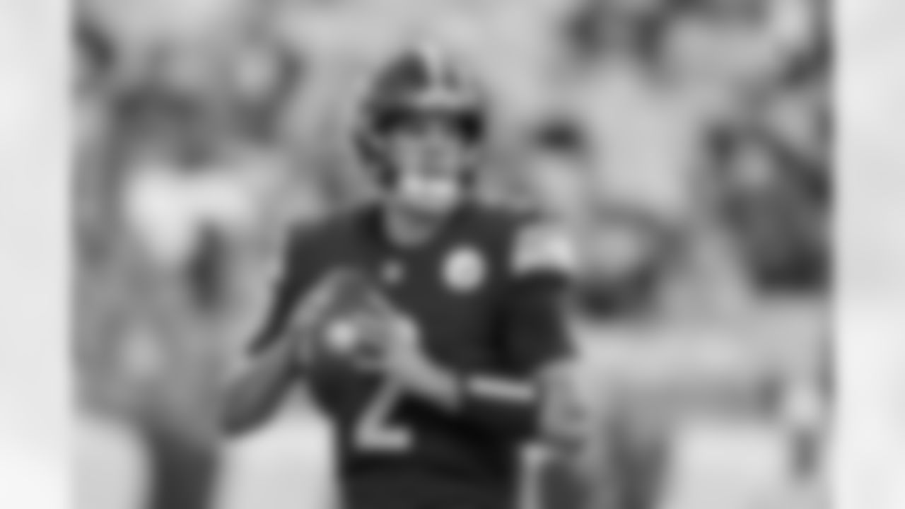 Take a look at photographs of Steelers quarterbacks from the 2022 season