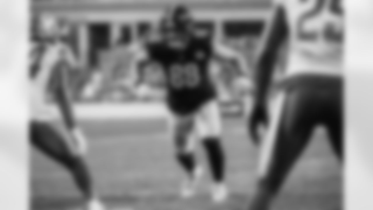 Pittsburgh Steelers tight end Pat Freiermuth (88) during a preseason game between the Pittsburgh Steelers and the Detroit Lions, Saturday, Aug. 21, 2021 in Pittsburgh, PA. (Caitlyn Epes / Pittsburgh Steelers)