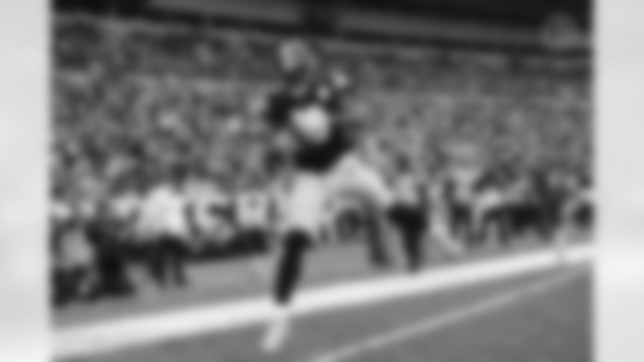 Pittsburgh Steelers wide receiver James Washington (13) during a regular season game between the Pittsburgh Steelers and the Detroit Lions, Sunday, Nov. 14, 2021 in Pittsburgh, PA. (Karl Roser / Pittsburgh Steelers)