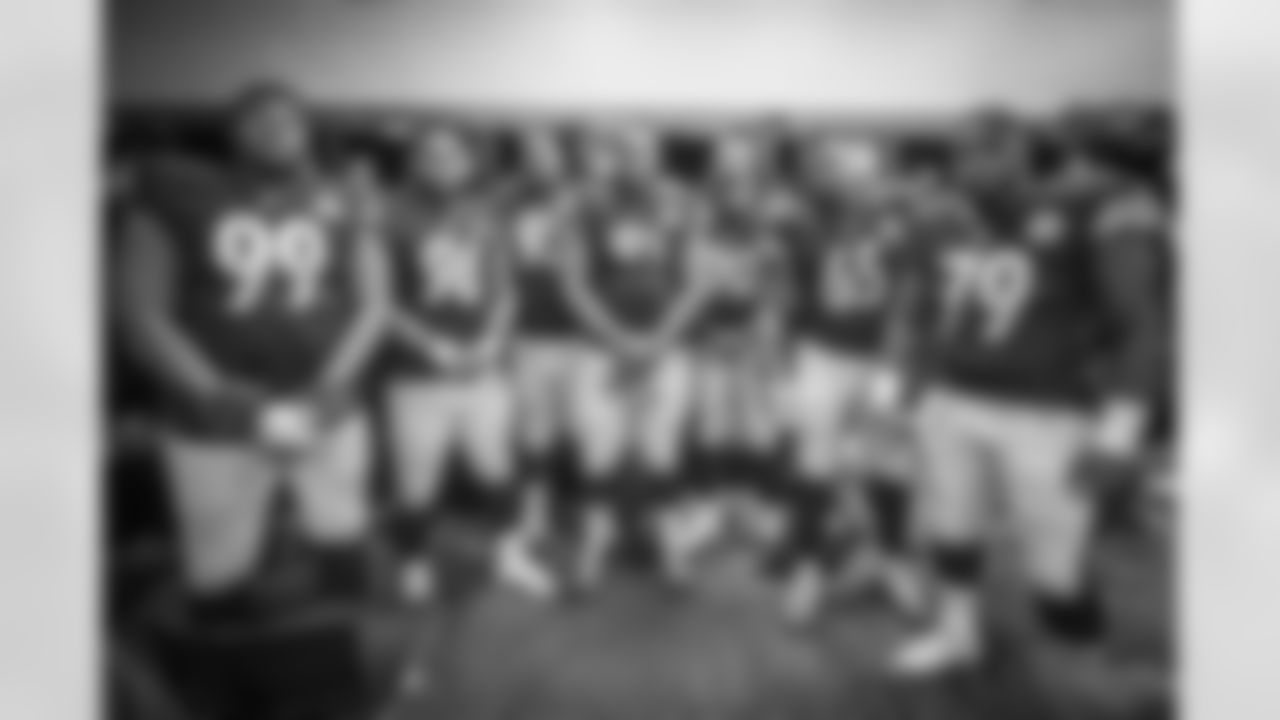 Caushaud Lyons, L.T. Walton, Daniel McCullers, Stephon Tuitt, Ricardo Mathews, Lavon Hooks, Javon Hargrave