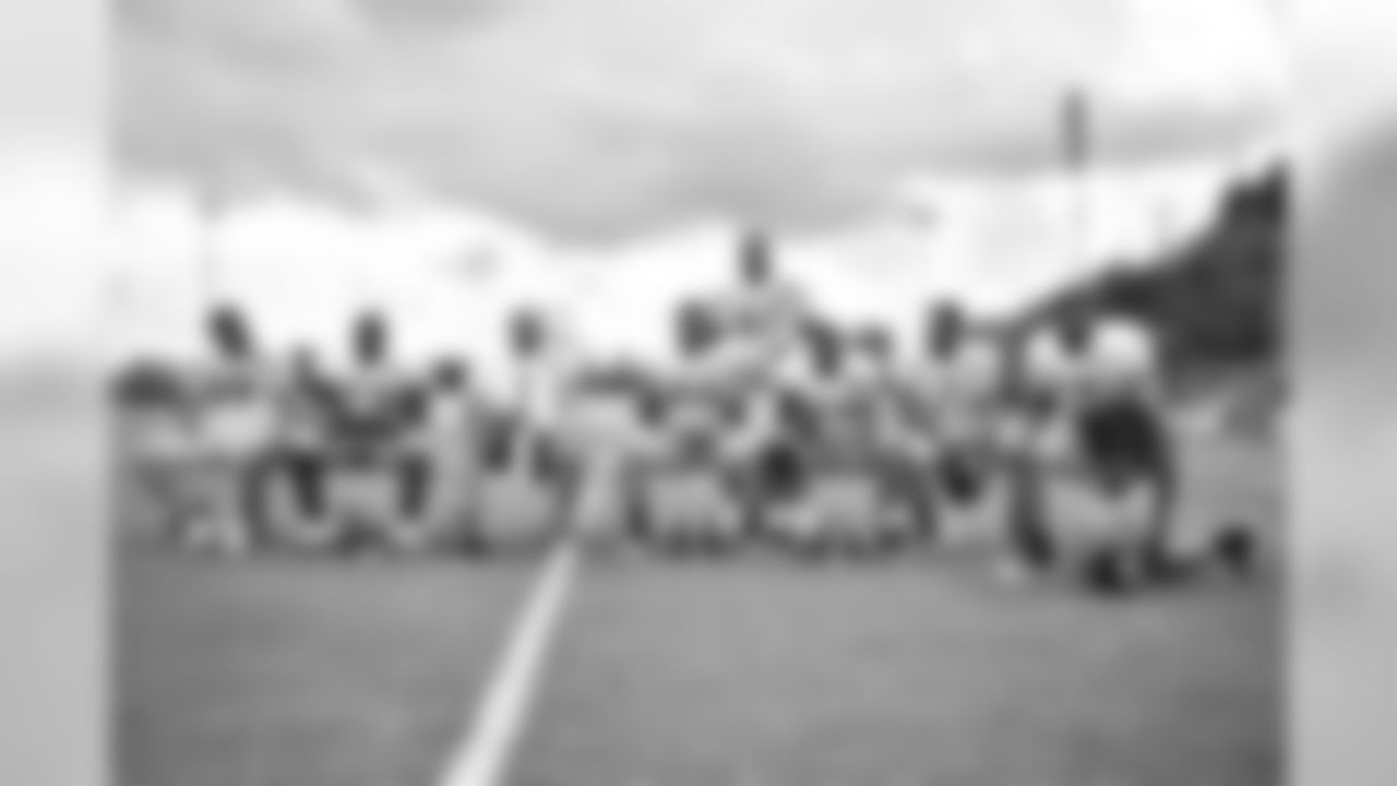 The Pittsburgh Steelers practice at the UPMC Rooney Sports Complex.