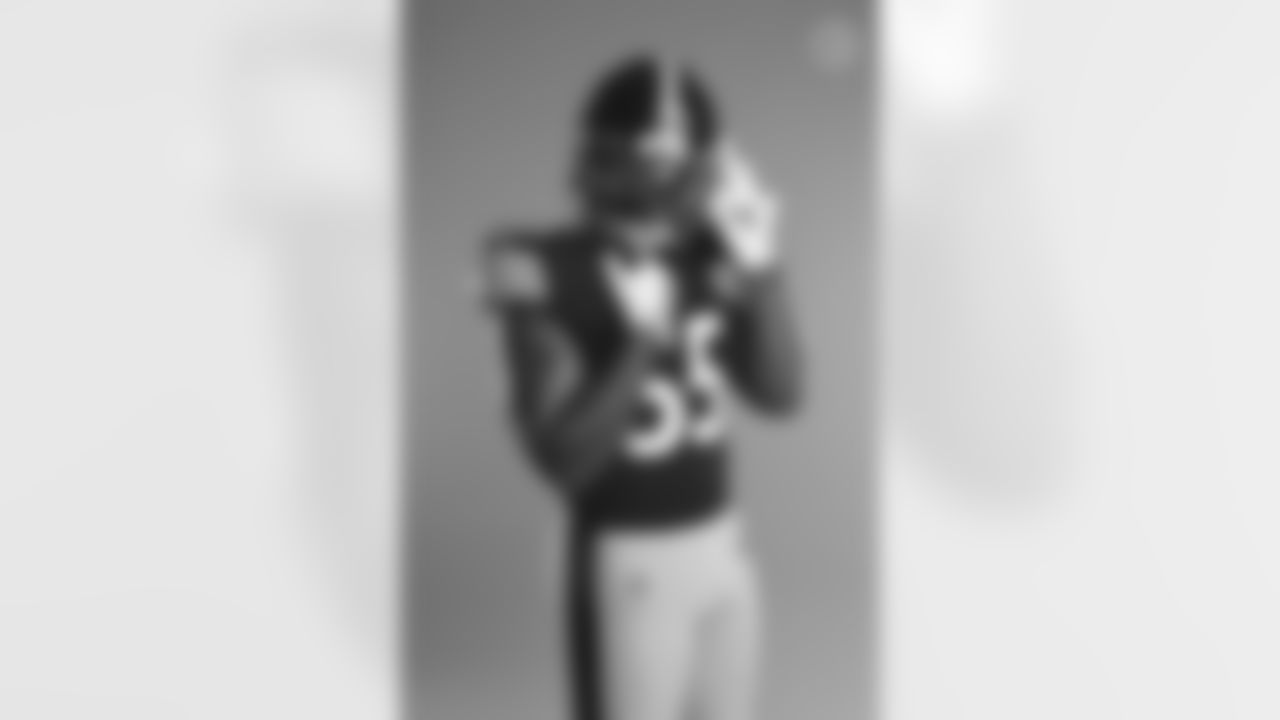 Pittsburgh Steelers linebacker Devin Bush (55) poses for a photo during the Steelers 2021 media day, Saturday, July 24, 2021 in Pittsburgh, PA. (Karl Roser / Pittsburgh Steelers)