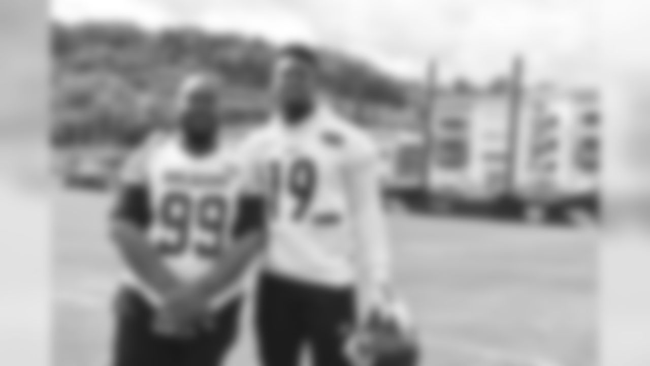 The Steelers granted the wish of a young fan from Wilmington, DE.