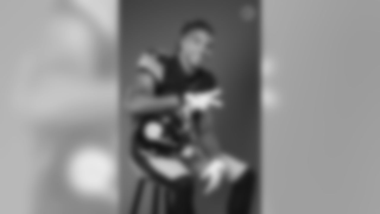 Pittsburgh Steelers wide receiver Chase Claypool (11) poses for a photo during the Steelers 2020 media day, Thursday, Aug. 6, 2020 in Pittsburgh, PA. (Karl Roser / Pittsburgh Steelers)