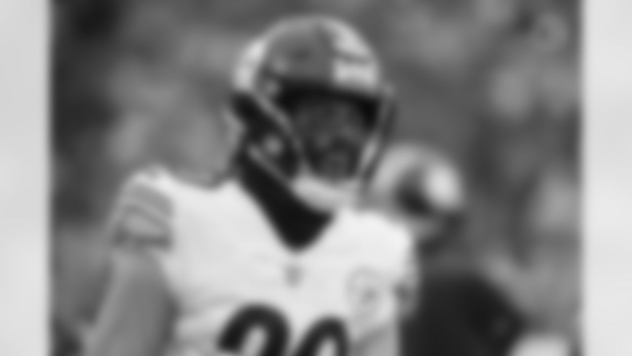Pittsburgh Steelers cornerback Cameron Sutton (20) during a regular season game between the Pittsburgh Steelers and the Baltimore Ravens, Sunday, Jan. 9, 2022 in Baltimore, MD. The Steelers beat the Ravens 16-13 in OT. (Caitlyn Epes / Pittsburgh Steelers)