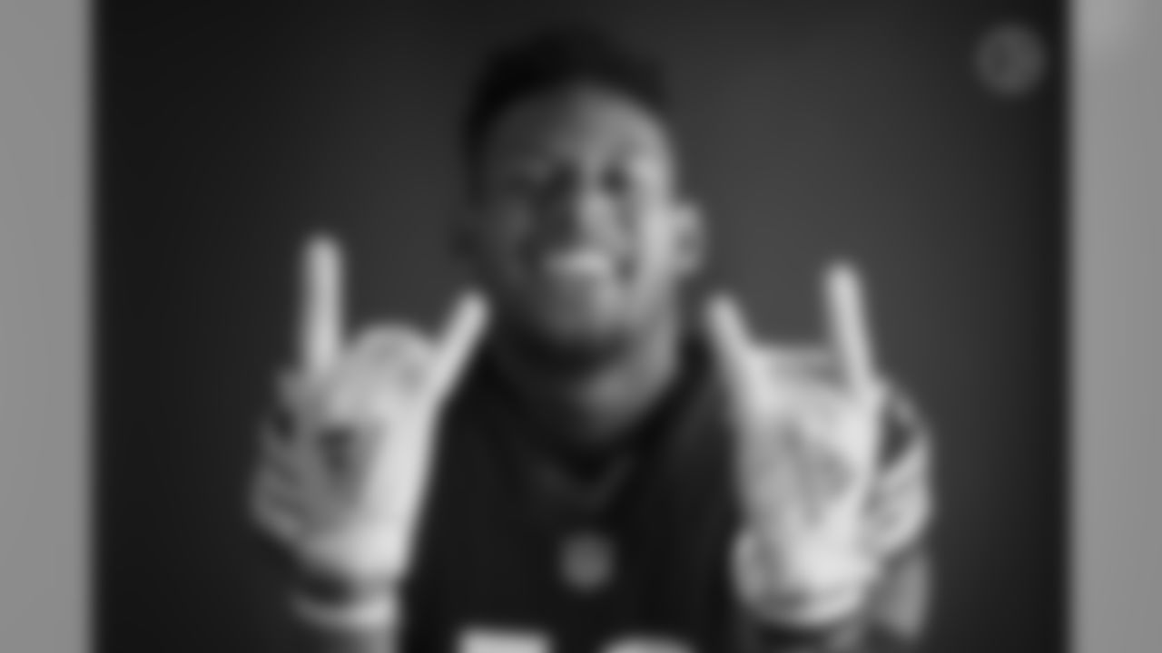Pittsburgh Steelers wide receiver JuJu Smith-Schuster (19) poses for a photo during the Steelers 2020 media day, Wednesday, Aug. 5, 2020 in Pittsburgh, PA. (Karl Roser / Pittsburgh Steelers)