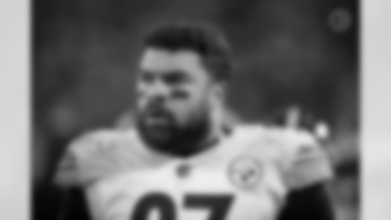 Pittsburgh Steelers defensive tackle Cameron Heyward (97) during a postseason Wild Card Round game between the Pittsburgh Steelers and the Kansas City Chiefs, Sunday, Jan. 16, 2022 in Kansas City, MO. The Chiefs beat the Steelers 42-21. (Karl Roser / Pittsburgh Steelers)