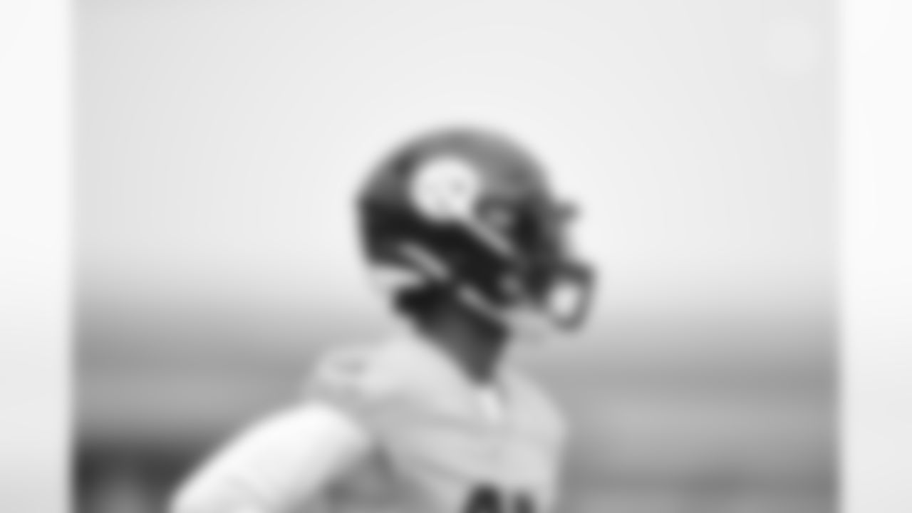 Pittsburgh Steelers cornerback Justin Layne (31) practices at the UPMC Rooney Sports Complex preparing for a Week 3 matchup against the Houston Texans, Thursday, Sept. 24, 2020 in Pittsburgh, PA. (Karl Roser / Pittsburgh Steelers)
