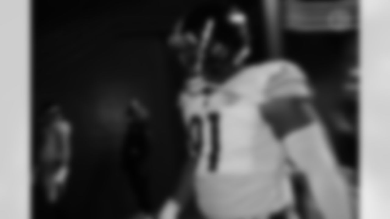 Pittsburgh Steelers defensive end Stephon Tuitt (91) during a regular season game between the Pittsburgh Steelers and the Buffalo Bills, Sunday, Dec. 13, 2020 in Buffalo, NY. (Karl Roser / Pittsburgh Steelers)