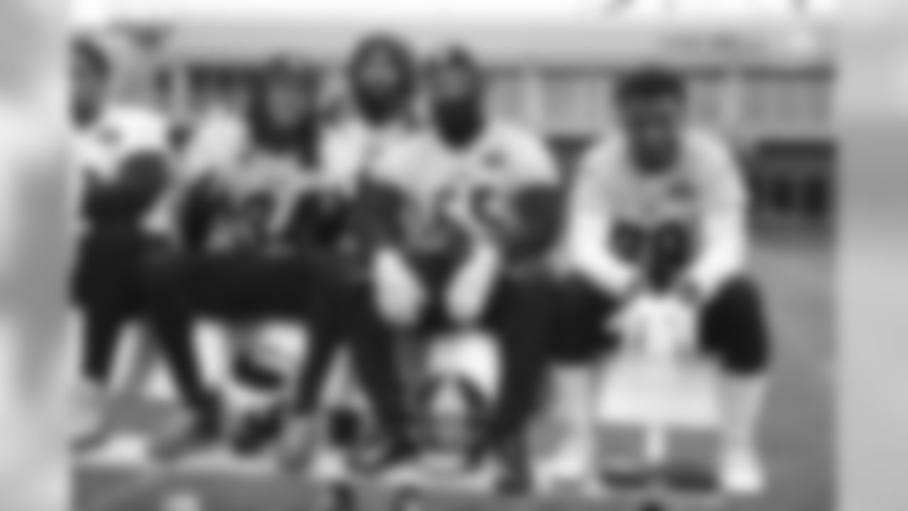 Terrell Edmunds, Steven Nelson, Devin Bush and Mike Hilton