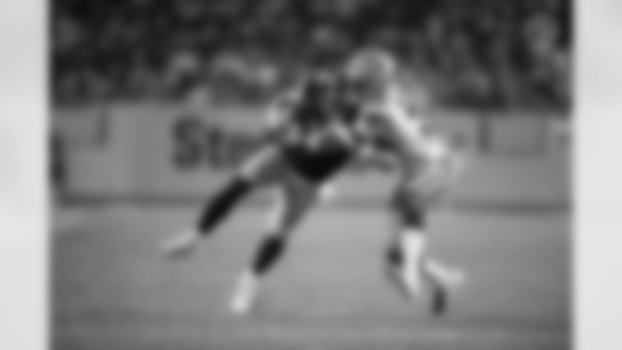Pittsburgh Steelers tight end Kevin Rader (87) during a Hall of Fame game between the Pittsburgh Steelers and the Dallas Cowboys, Thursday, Aug. 5, 2021 in Canton, OH. The Steelers defeated the Cowboys 16-3. (Karl Roser / Pittsburgh Steelers)