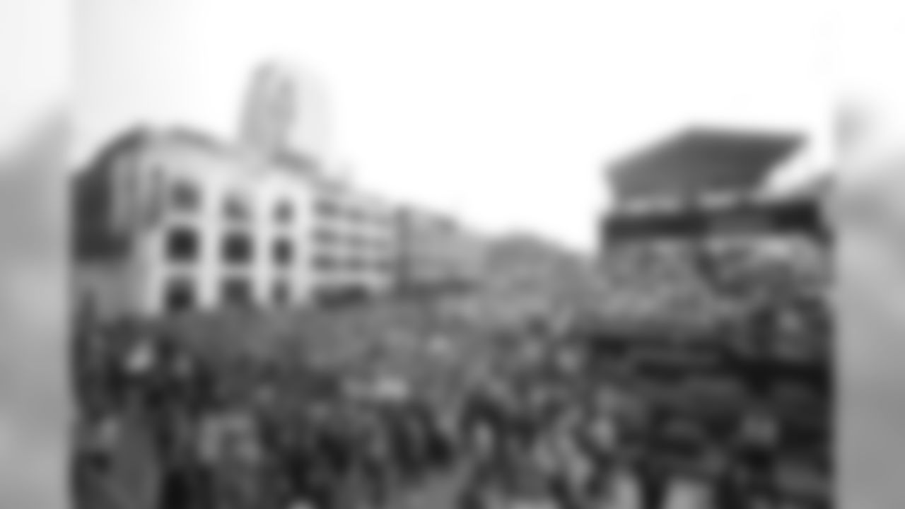 A general view of fans during the 2019 NFL Draft on Thursday, April 25, 2019 in Nashville, Tenn. (Logan Bowles/NFL)