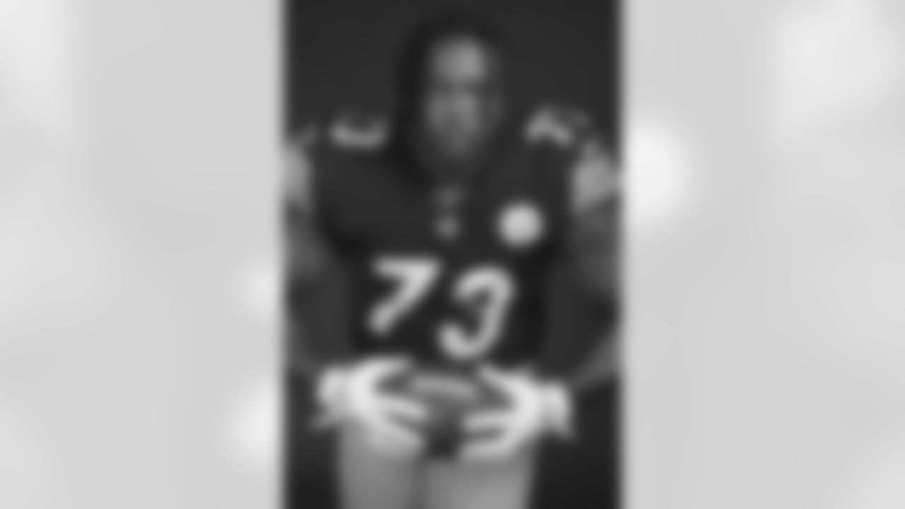 Pittsburgh Steelers defensive tackle Carlos Davis (73) poses for a photo during the Pittsburgh Steelers 2022 media day, on Thursday, July 28, 2022 in Latrobe, PA. (Karl Roser / Pittsburgh Steelers)