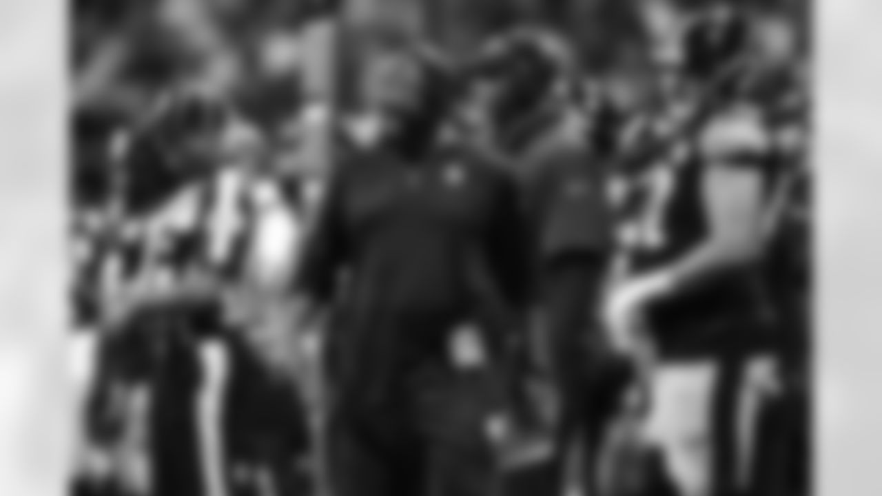 Pittsburgh Steelers head coach Mike Tomlin during a preseason game between the Pittsburgh Steelers and the Atlanta Falcons, Thursday, Aug. 24, 2023 in Atlanta, GA. (Kyle Hess / Pittsburgh Steelers)