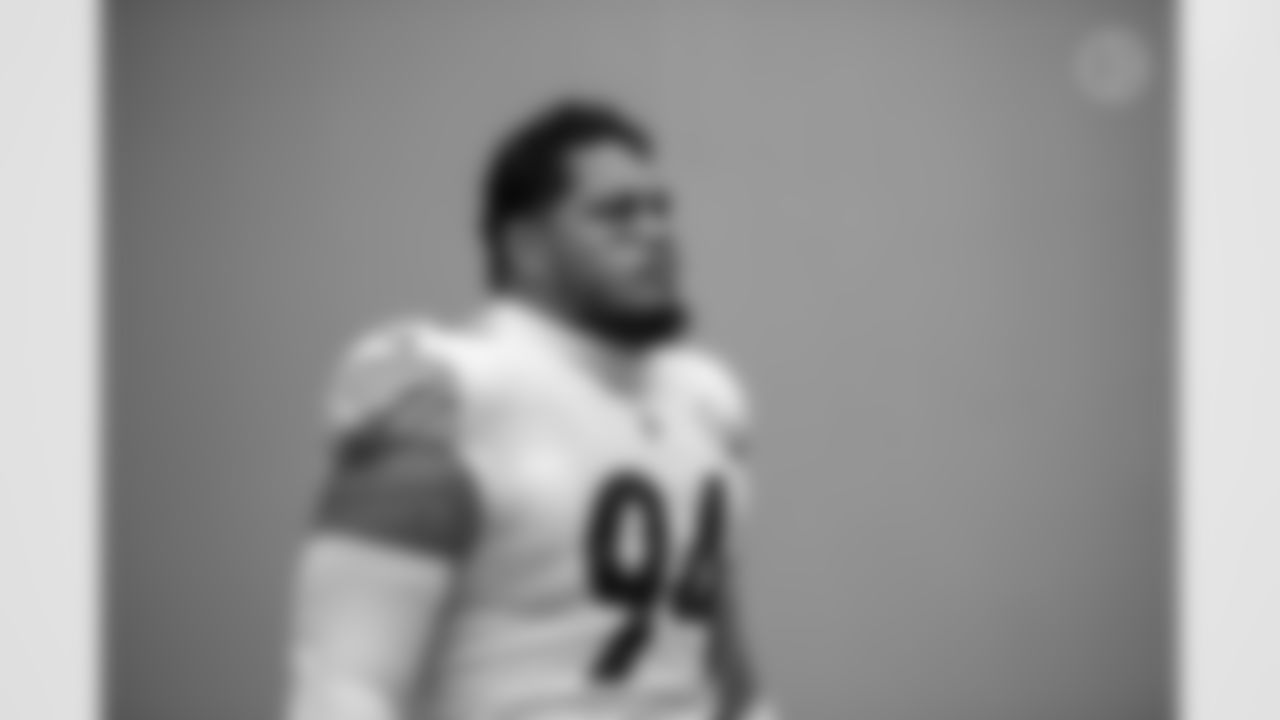 Pittsburgh Steelers defensive end Tyson Alualu (94) during a regular season game between the Pittsburgh Steelers and the Jacksonville Jaguars, Sunday, Nov. 22, 2020 in Jacksonville, FL. The Steelers defeated the Jaguars 27-3. (Karl Roser / Pittsburgh Steelers)