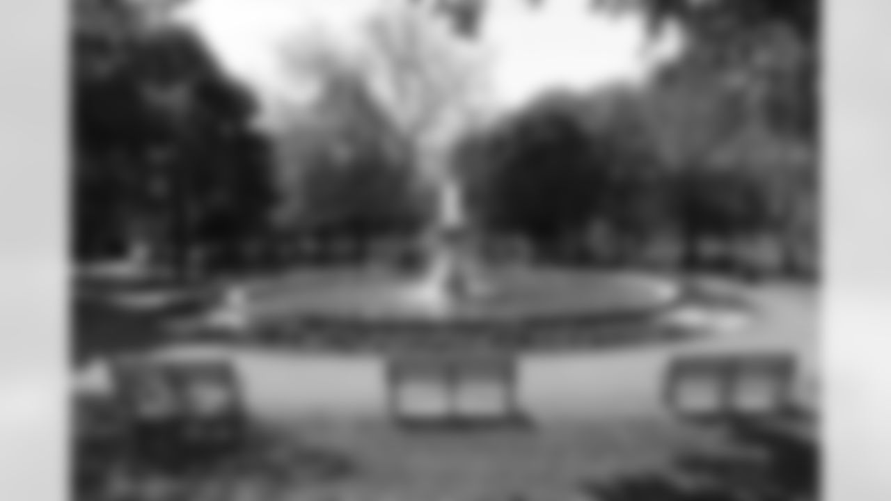 The City of Pittsburgh dedicated a fountain in Allegheny Commons Park to the late Patricia Regan Rooney, Thursday, May 6, 2021 in Pittsburgh, PA. (Karl Roser / Pittsburgh Steelers)