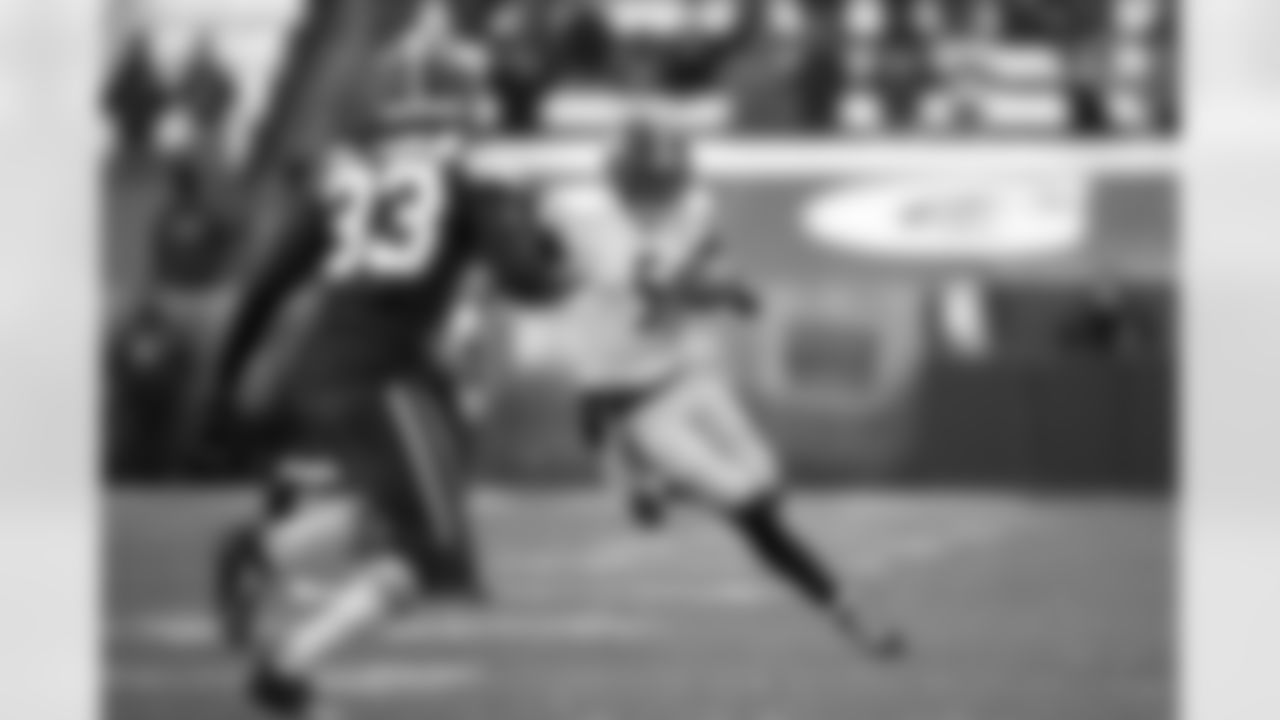 Pittsburgh Steelers quarterback Joshua Dobbs (5) during a regular season game between the Pittsburgh Steelers and the Cleveland Browns, Sunday, Jan. 3, 2021 in Cleveland, OH. The Browns defeated the Steelers 24-22. (Karl Roser / Pittsburgh Steelers)