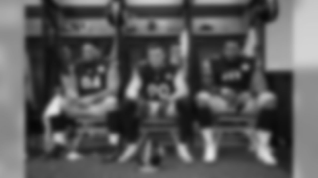 Tyson Alualu, T.J. Watt, and Stephon Tuitt