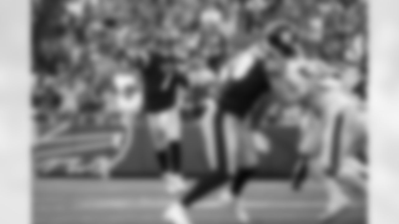 Pittsburgh Steelers quarterback Ben Roethlisberger (7) during a regular season game between the Pittsburgh Steelers and the Buffalo Bills, Sunday, Sept. 12, 2021 in Buffalo, NY. The Steelers defeated the Bills 23-16. (Karl Roser / Pittsburgh Steelers)