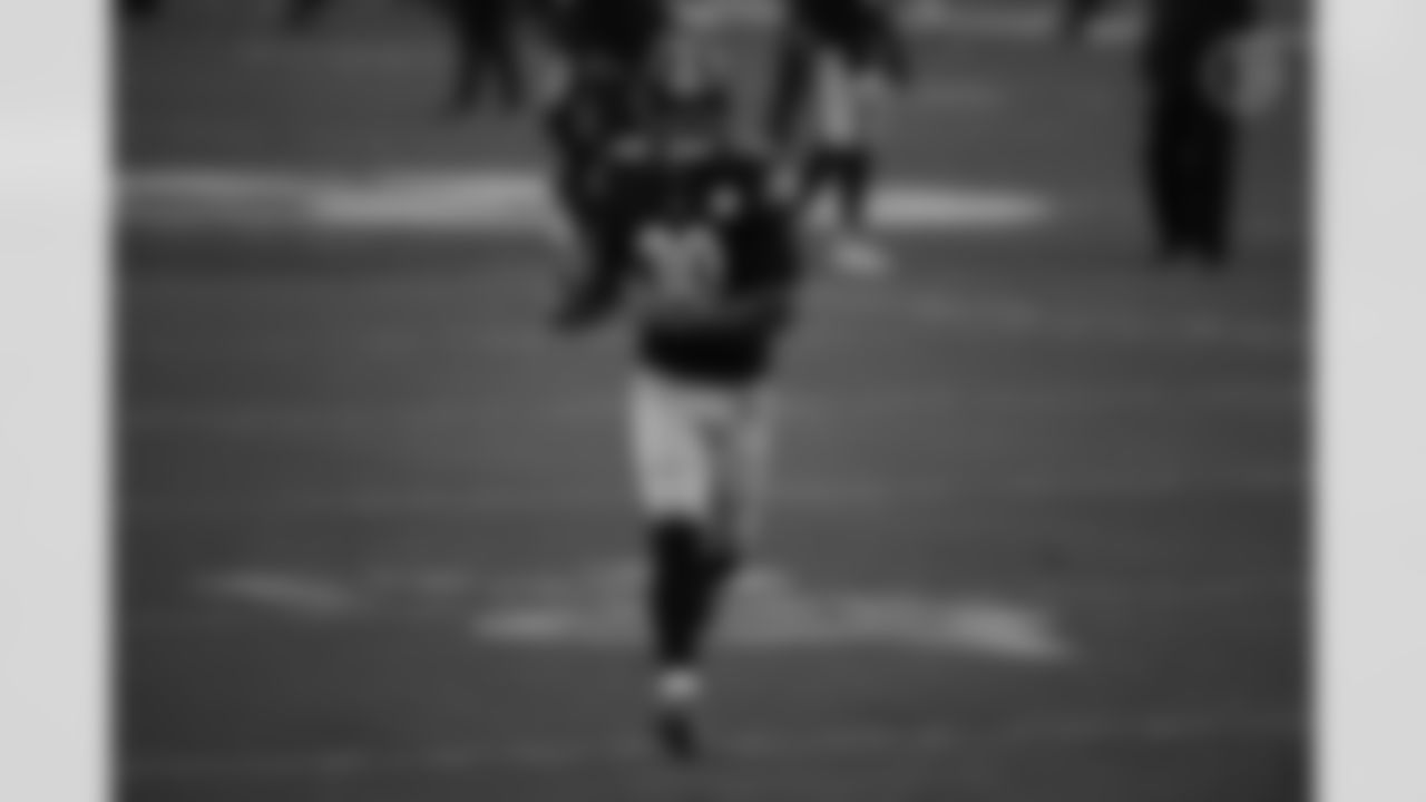 Pittsburgh Steelers running back James Conner (30) during a regular season game between the Pittsburgh Steelers and the Cincinnati Bengals, Sunday, Nov. 15, 2020 in Pittsburgh, PA. (Caitlyn Epes / Pittsburgh Steelers)