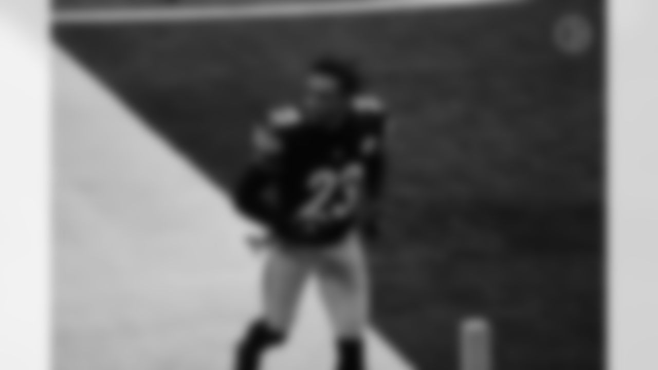 Pittsburgh Steelers cornerback Joe Haden (23) during a regular season game between the Pittsburgh Steelers and the Dallas Cowboys, Sunday, Nov. 8, 2020 in Dallas, TX. (Caitlyn Epes / Pittsburgh Steelers)