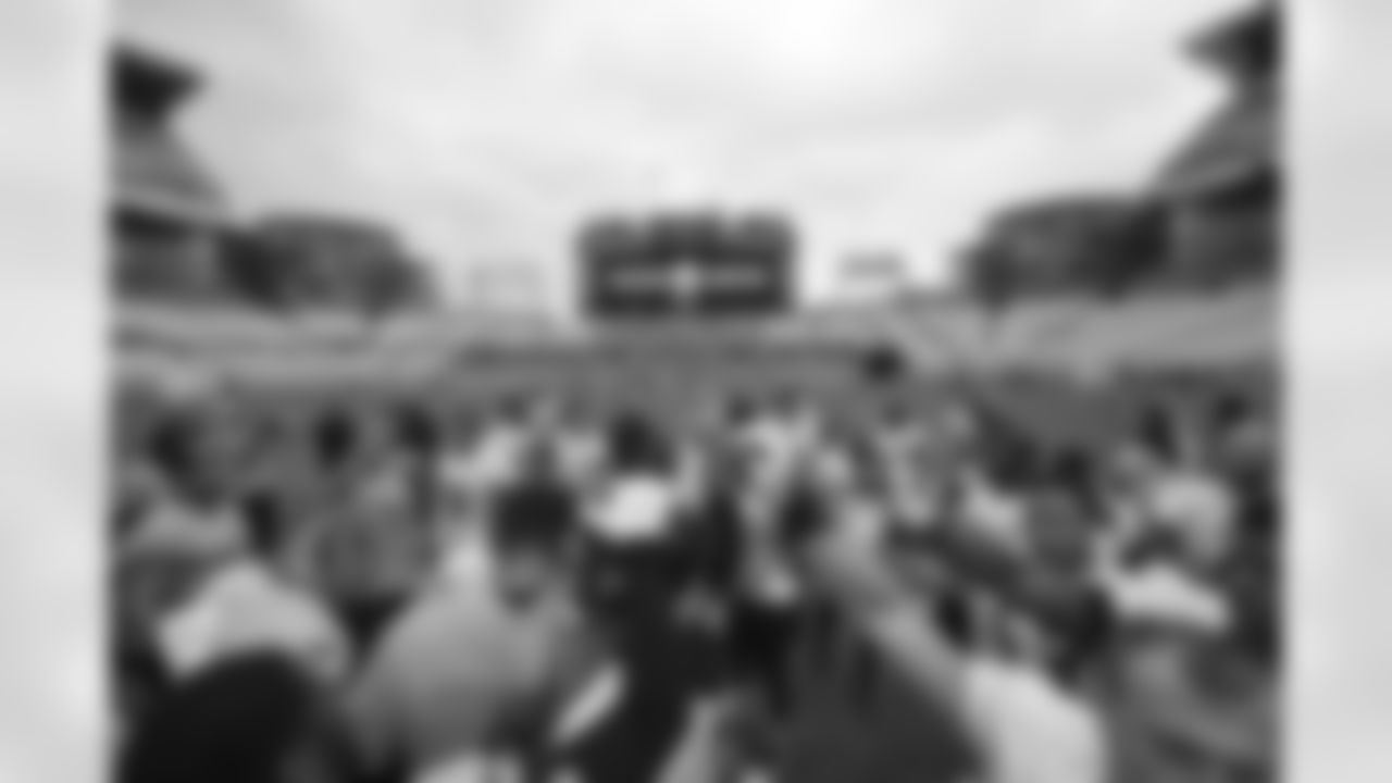 The Pittsburgh Steelers train at Heinz Field during the 2021 Steelers Camp, Thursday, Aug. 19, 2021 in Pittsburgh, PA. (Karl Roser / Pittsburgh Steelers)